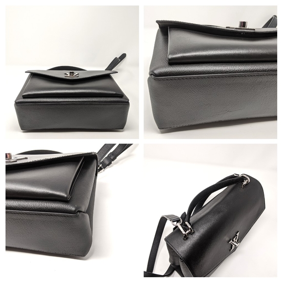 🎉HP Louis Vuitton MyLockme LV Black Bag Calfskin - Picture 5 of 8